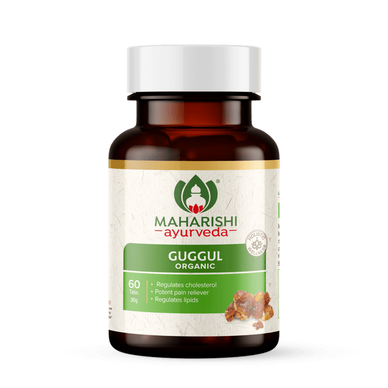 Organic Guggul - 60 Tablets Pack Each