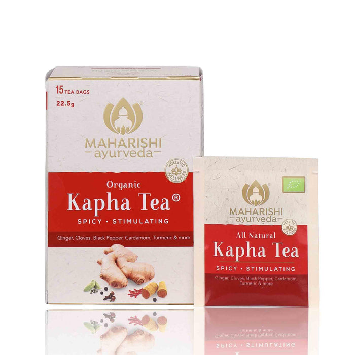 Maharishi Ayurveda Organic Kapha Tea Jar of 15 QTY