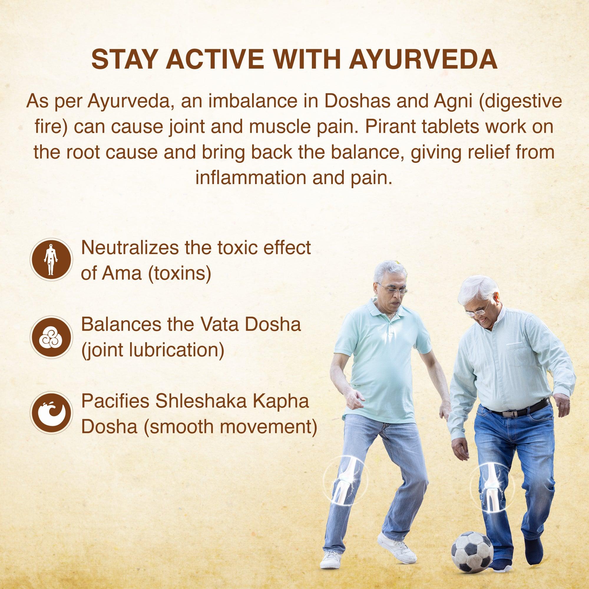 Pirant Tablets for Joint and Muscles pain