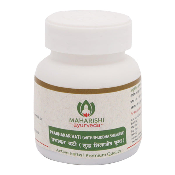 PRABHAKAR VATI (80 Tablets of 125mg each) - Maharishi Ayurveda India