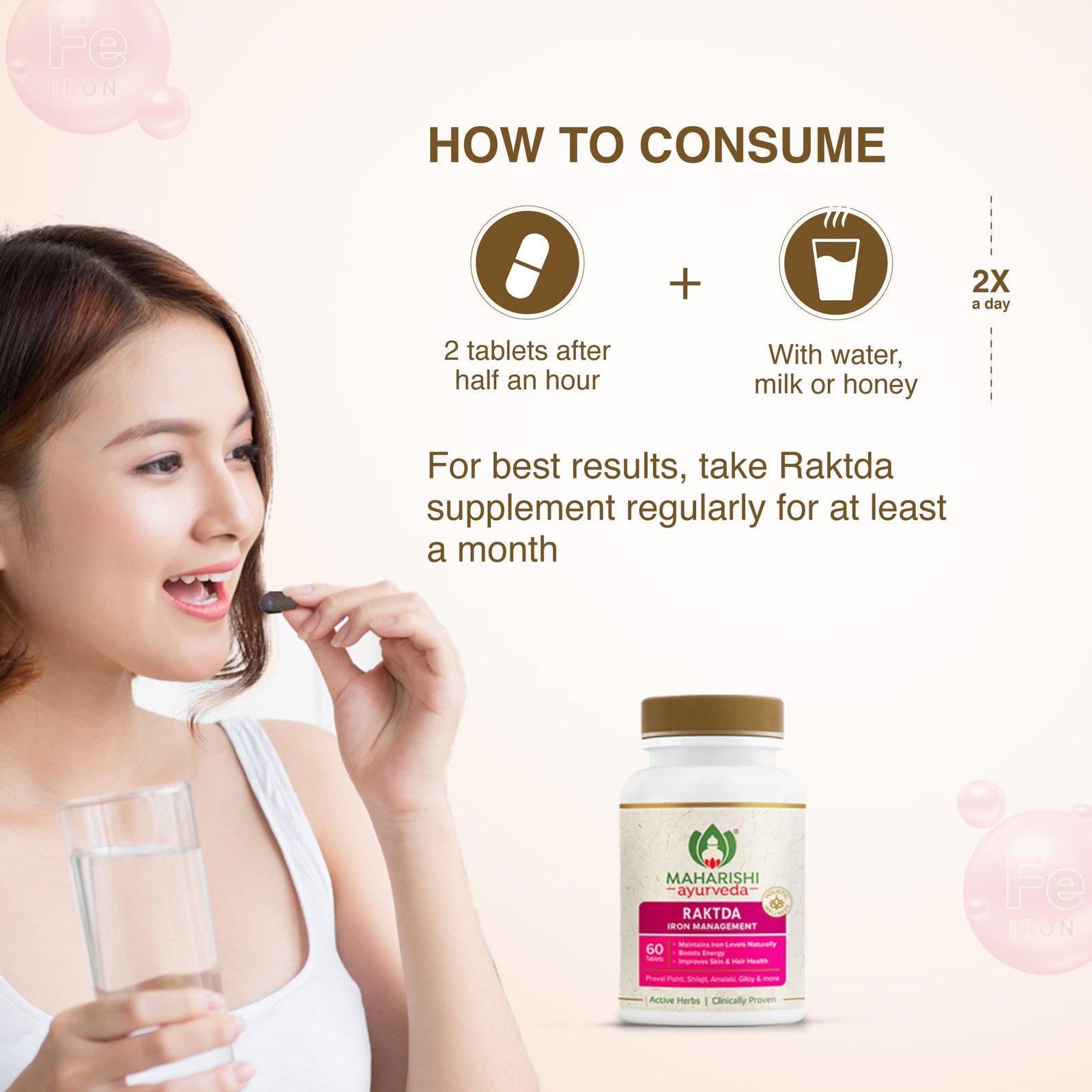 Raktda - Ayurvedic Iron Supplement - Maharishi Ayurveda India