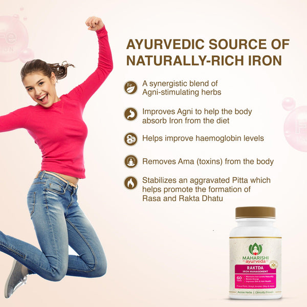 Raktda - Ayurvedic Iron Supplement - Maharishi Ayurveda India