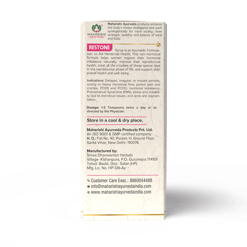 Restone Syrup: Ayurvedic Solution for Healthy Periods | 200ml