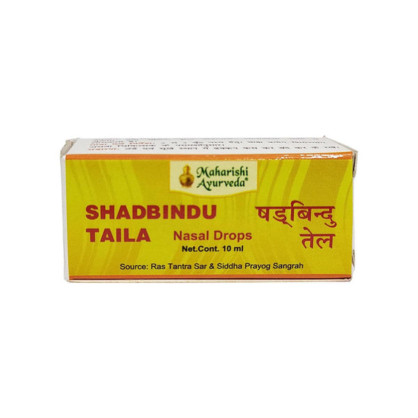 Shadbindu Oil | For Nasal Congestion & Headache Relief | 10ml Bottle