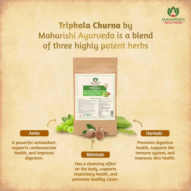 Organic Triphala Churna | Digestive Health & Natural Detox