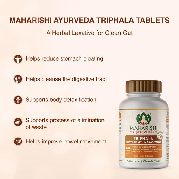 Triphala - for Digestive system and Promoting detoxification - Maharishi Ayurveda India