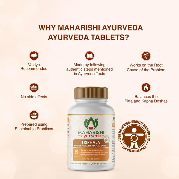 Triphala - for Digestive system and Promoting detoxification - Maharishi Ayurveda India