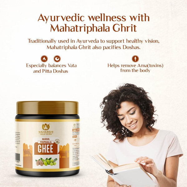 TRIPHALA GHRITA - FOR HEALTH AND WELLNESS - Maharishi Ayurveda India