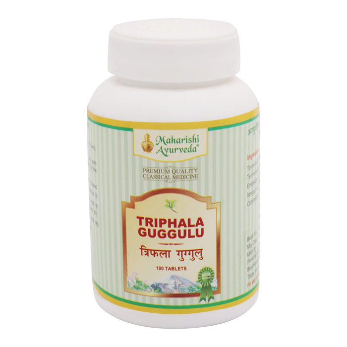 Maharishi Ayurveda Triphala Guggulu Jar of 60 QTY