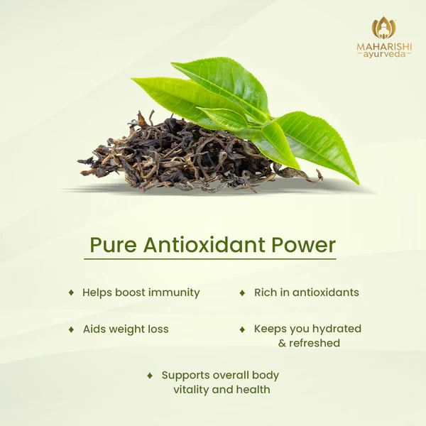 Tulsi Green Tea Premium | Organic Ayurvedic Blend