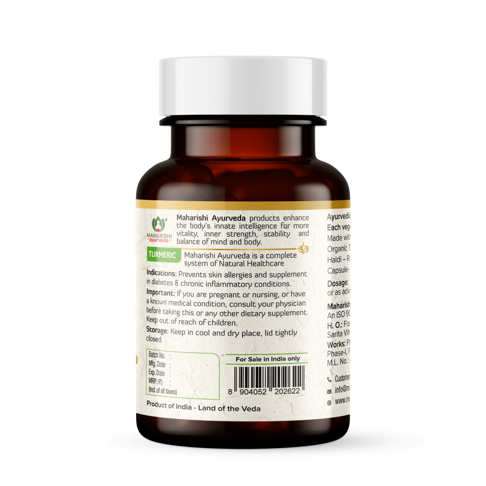 Turmeric Capsules- For joint health and immunity - Maharishi Ayurveda India