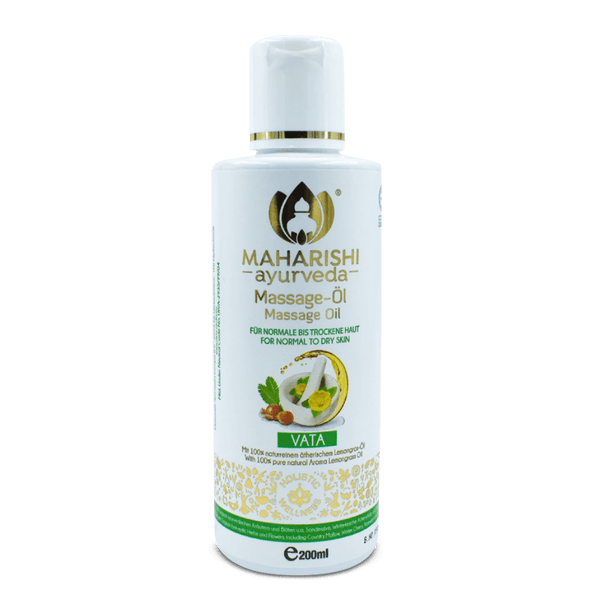 Vata Massage Oil - For normal to dry skin and mixed skin type (200 ml) - Maharishi Ayurveda India