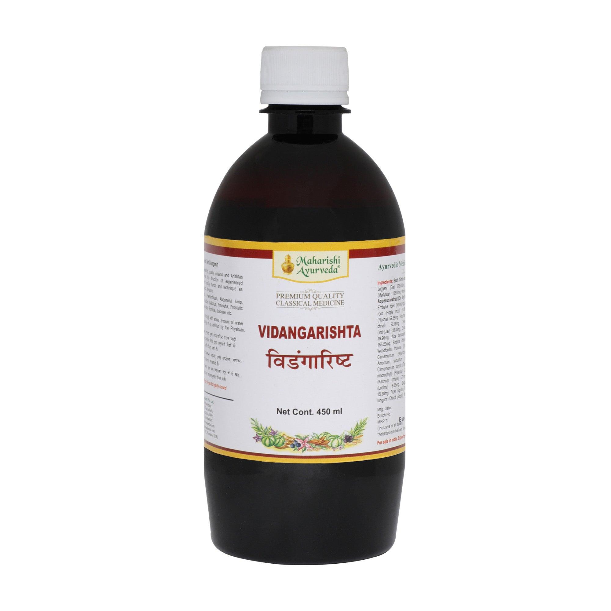 Vidangarishta -To Destroy Worms and Parasites