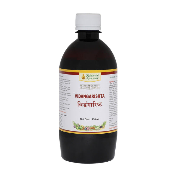 Vidangarishta -To Destroy Worms and Parasites (450ml) - Maharishi Ayurveda India