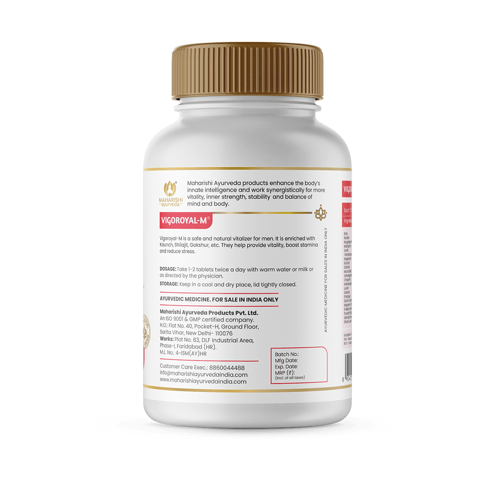 Vigoroyal-M - For strength, stamina, and vigor - Maharishi Ayurveda India