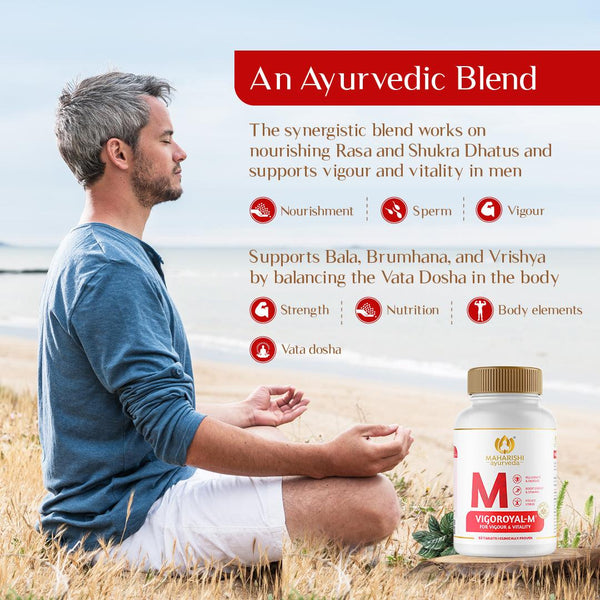 Vigoroyal-M - For strength, stamina, and vigor - Maharishi Ayurveda India