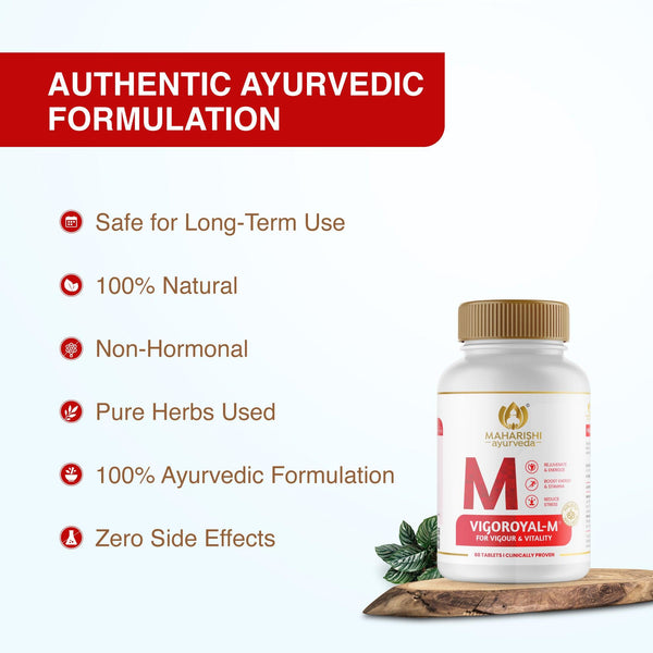 Vigoroyal-M - For strength, stamina, and vigor - Maharishi Ayurveda India